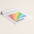 Made of colour - Pride Swatch Rainbow Yoga Mat Gallery Image 2