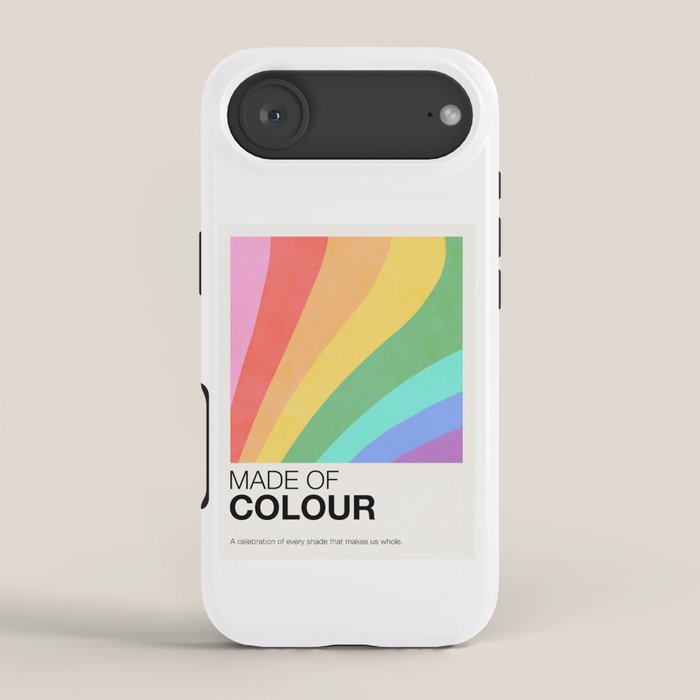 Made of colour - Pride Swatch Rainbow iPhone Case Gallery Image 2