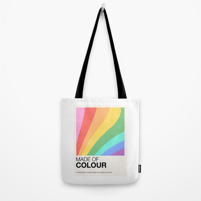 Made of colour - Pride Swatch Rainbow Tote Bag Gallery Image 2