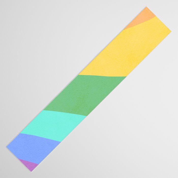 Made of colour - Pride Swatch Rainbow Table Runner Gallery Image 3