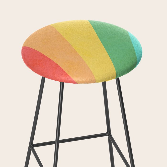 Made of colour - Pride Swatch Rainbow Stool Gallery Image 2