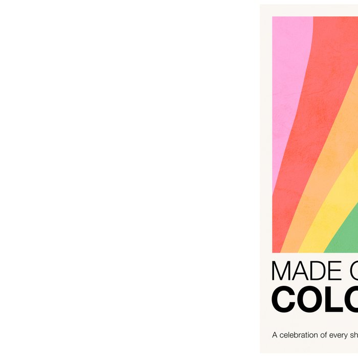 Made of colour - Pride Swatch Rainbow Coffee Mug Gallery Image 2