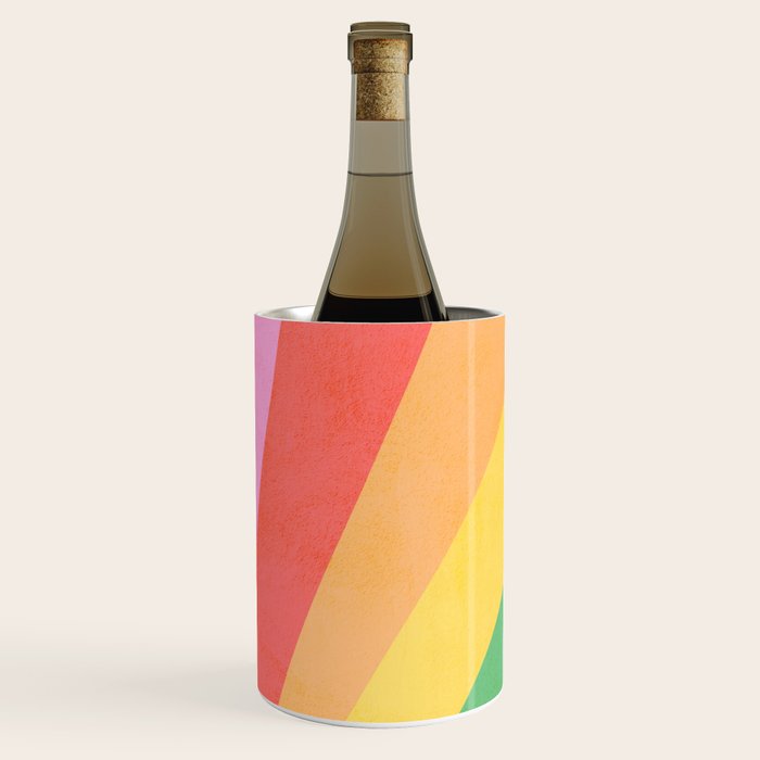 Made of colour - Pride Swatch Rainbow Wine Chiller Gallery Image 2
