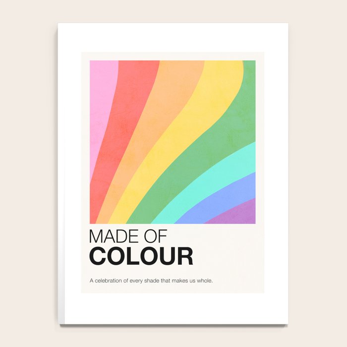 Made of colour - Pride Swatch Rainbow Notebook Gallery Image 4