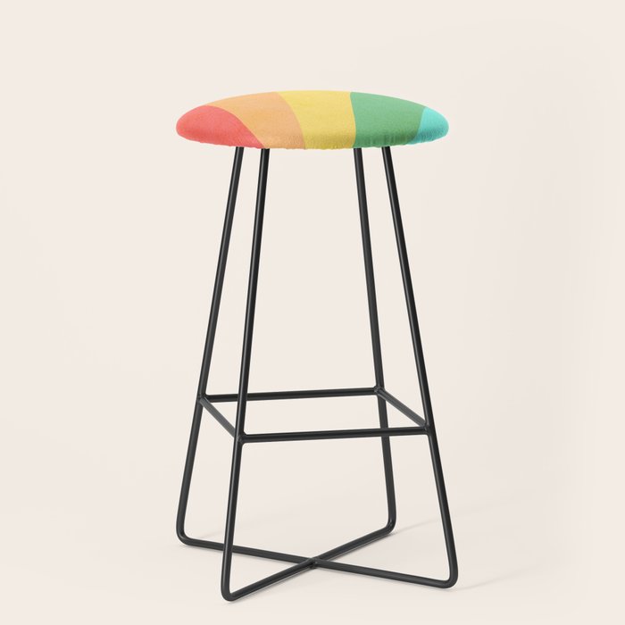 Made of colour - Pride Swatch Rainbow Stool Gallery Image 1