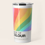 Made of colour - Pride Swatch Rainbow Travel Mug Gallery Image 1