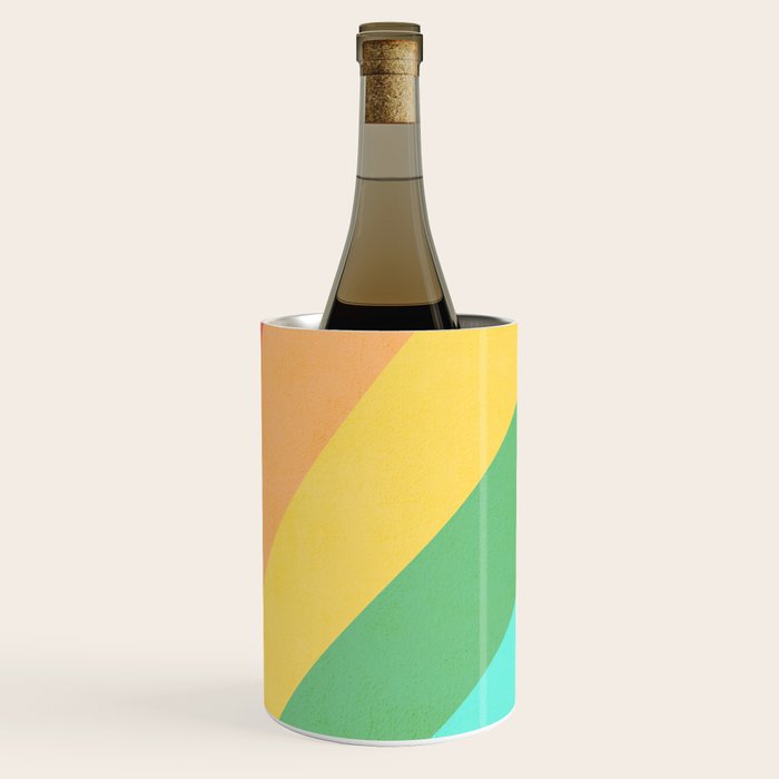 Made of colour - Pride Swatch Rainbow Wine Chiller Gallery Image 1