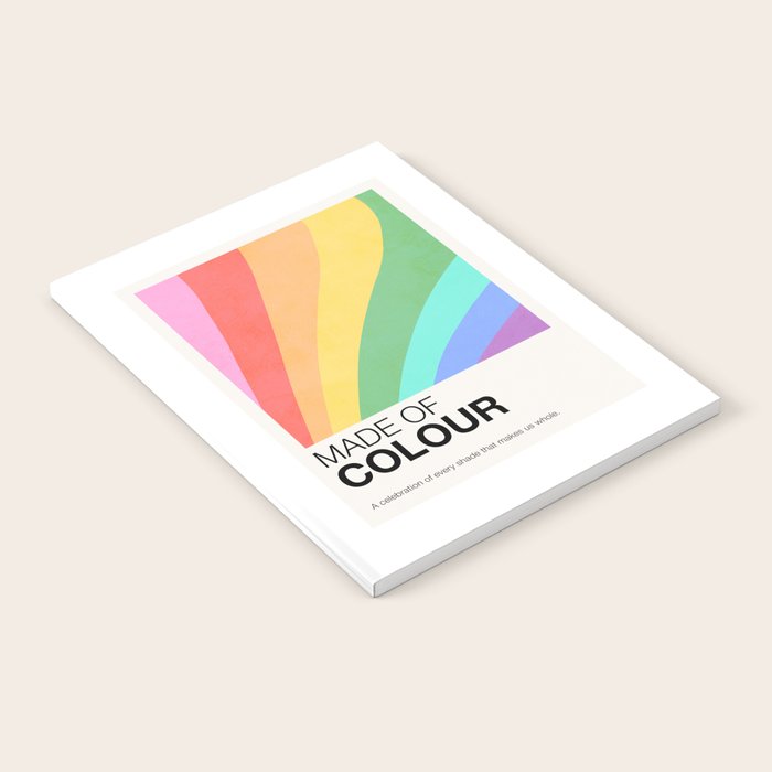 Made of colour - Pride Swatch Rainbow Notebook Gallery Image 2
