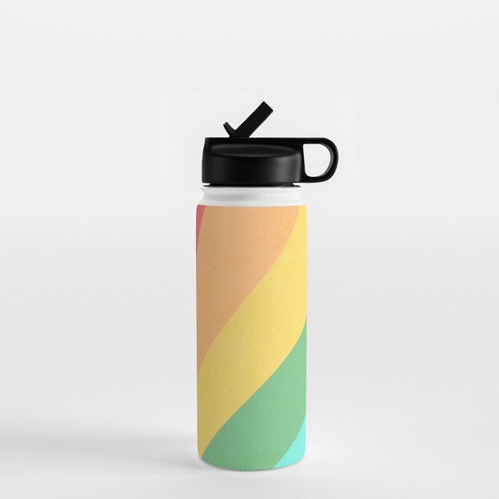 Made of colour - Pride Swatch Rainbow Water Bottle Gallery Image 1