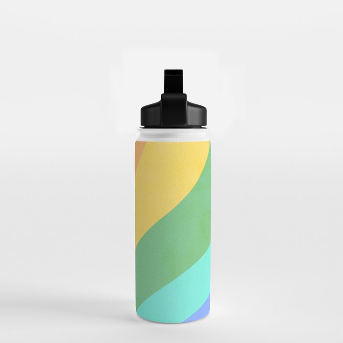 Made of colour - Pride Swatch Rainbow Water Bottle Gallery Image 2
