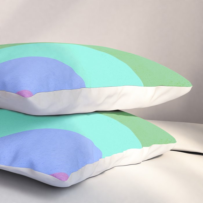 Made of colour - Pride Swatch Rainbow Pillow Sham Gallery Image 3