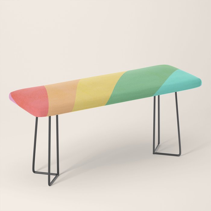 Made of colour - Pride Swatch Rainbow Bench Gallery Image 1