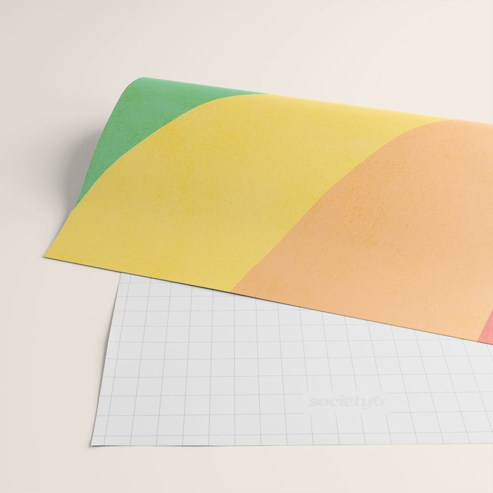 Made of colour - Pride Swatch Rainbow Wrapping Paper Gallery Image 2