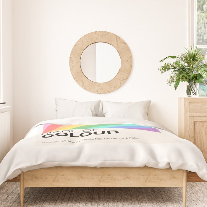 Made of colour - Pride Swatch Rainbow Duvet Cover Gallery Image 3