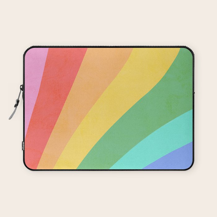 Made of colour - Pride Swatch Rainbow Laptop Sleeve Gallery Image 1
