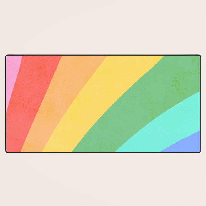 Made of colour - Pride Swatch Rainbow Desk Mat Gallery Image 3
