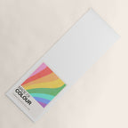 Made of colour - Pride Swatch Rainbow Yoga Mat Gallery Image 1