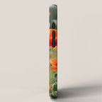 Red Poppy Garden Floral Landscape iPhone Case Gallery Image 2