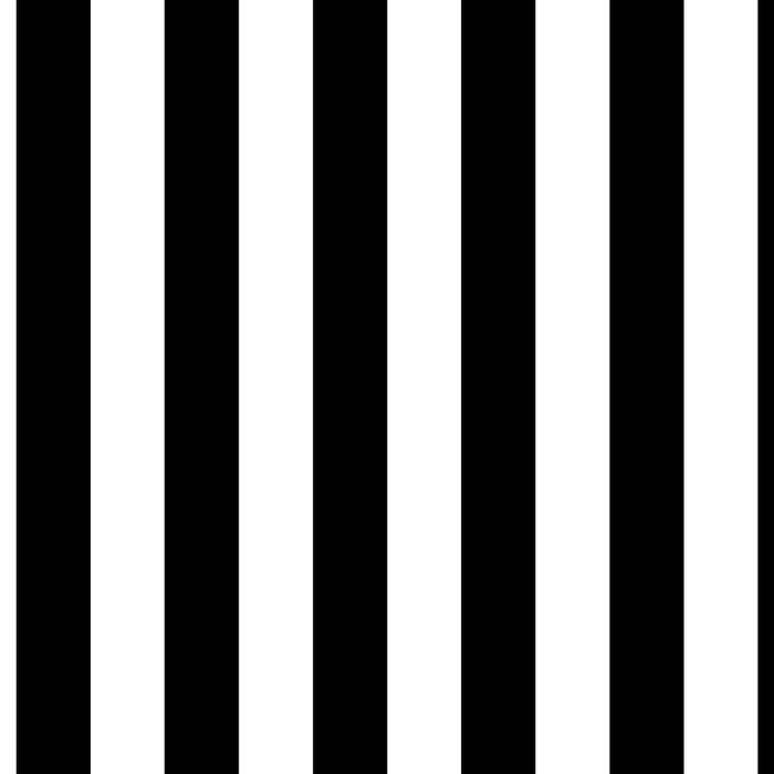 Black and white vertical stripes Classic cabana Stripe Coffee Mug Gallery Image 2