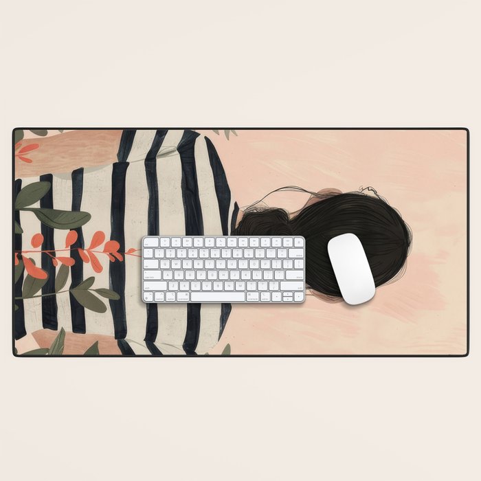 Among the Leaves Desk Mat Gallery Image 1