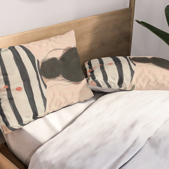 Among the Leaves Pillow Sham Gallery Image 2