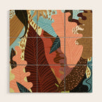 Earthy Forest Wood Wall Art Gallery Image 1
