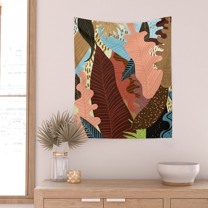 Earthy Forest Wall Tapestry Gallery Image 2