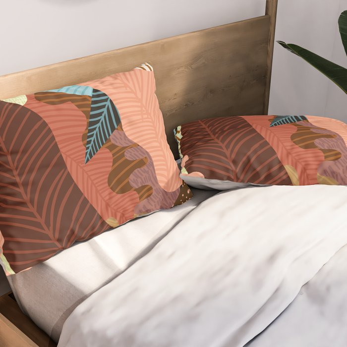 Earthy Forest Pillow Sham Gallery Image 2