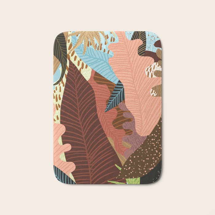 Earthy Forest Bath Mat Gallery Image 1