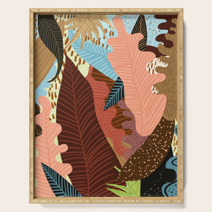 Earthy Forest Serving Tray Gallery Image 1