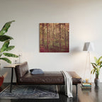 Autumn Lights Wood Wall Art Gallery Image 2