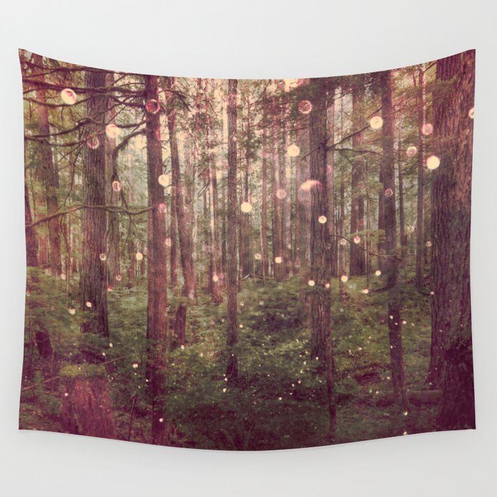 Autumn Lights Wall Tapestry Gallery Image 4