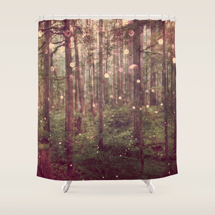 Autumn Lights Shower Curtain Gallery Image 1