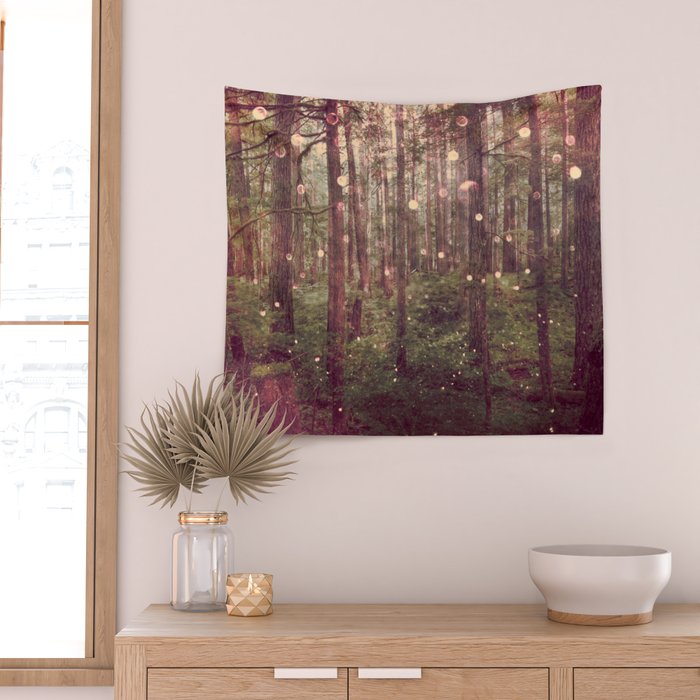 Autumn Lights Wall Tapestry Gallery Image 2
