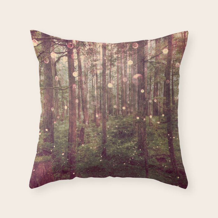 Autumn Lights Throw Pillow Gallery Image 6