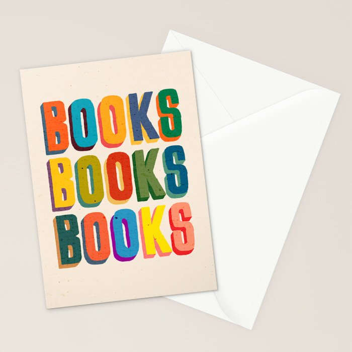 Books books books Stationery Card Gallery Image 2