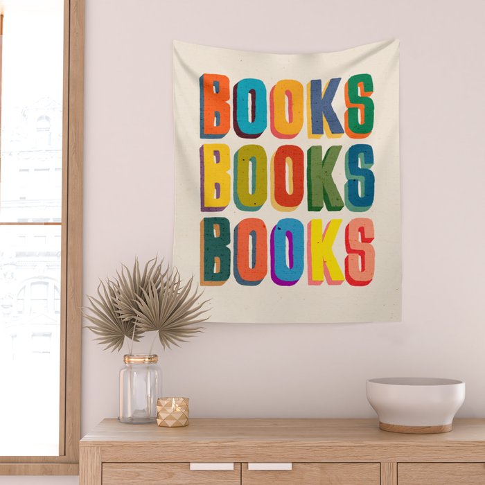 Books books books Wall Tapestry Gallery Image 2