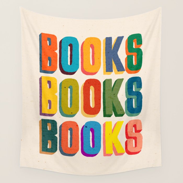 Books books books Wall Tapestry Gallery Image 4