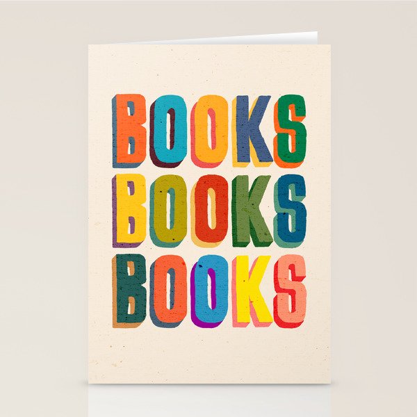 Books books books Stationery Card Gallery Image 1