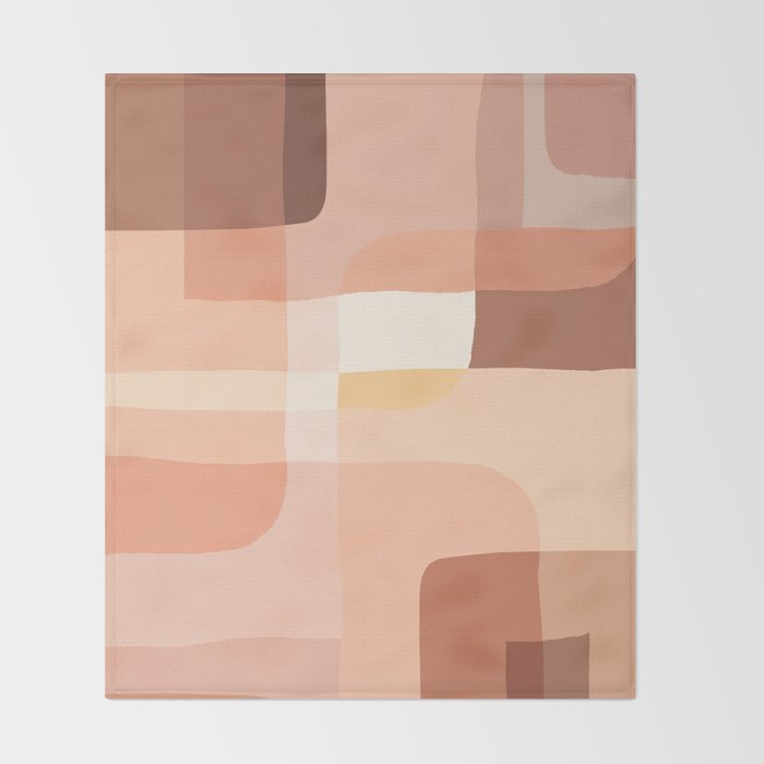 Blush Play Throw Blanket Gallery Image 2