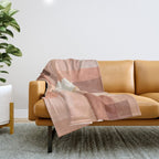 Blush Play Throw Blanket Gallery Image 1