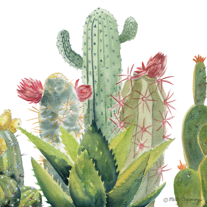 Cactus Watercolor Coffee Mug Gallery Image 2