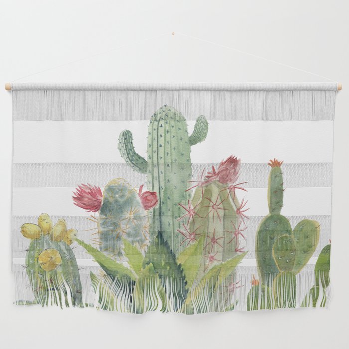 Cactus Watercolor Wall Hanging Gallery Image 1