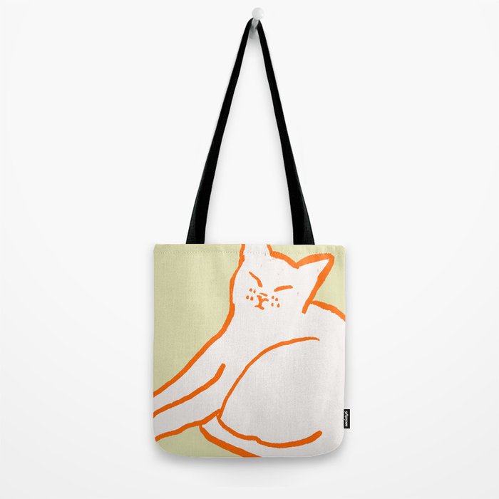 Good Morning Cat Tote Bag Gallery Image 2