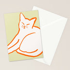 Good Morning Cat Stationery Card Gallery Image 2