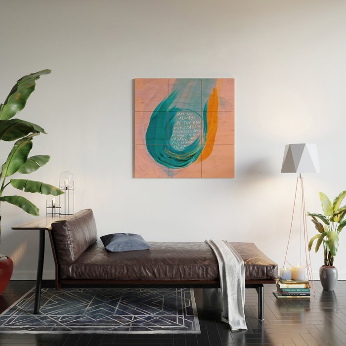 "May You Always Be The One Who Stays In Relentless Pursuit.." Wood Wall Art Gallery Image 2