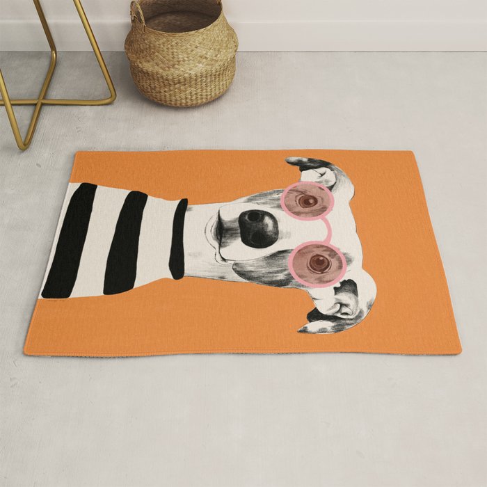 Dog Portrait Rug Gallery Image 1