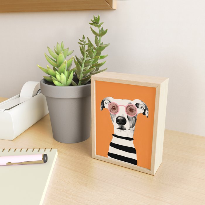 Dog Portrait Mini Art Print Gallery Image 2