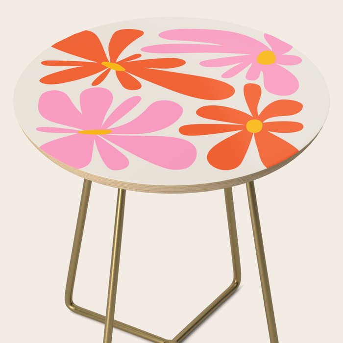 Bloom: Peach Matisse Color Series 04 Side Table Gallery Image 2