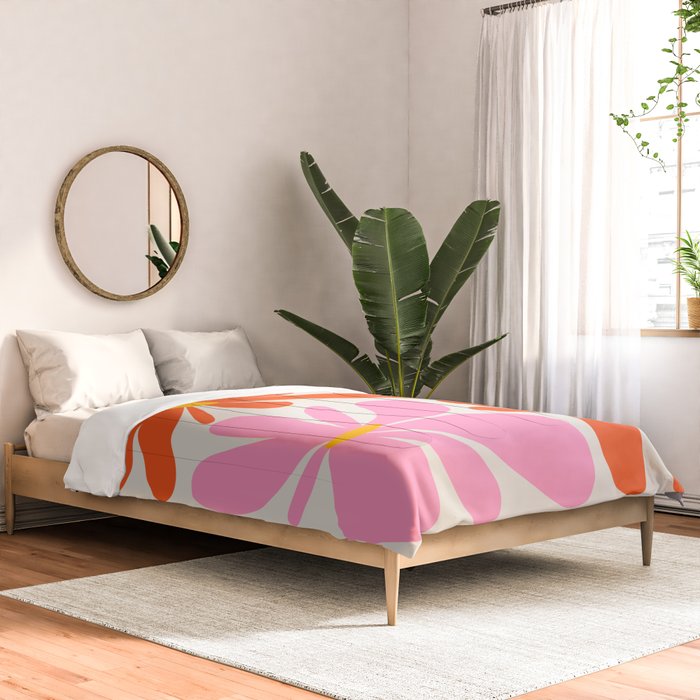 Bloom: Peach Matisse Color Series 04 Comforter Gallery Image 2